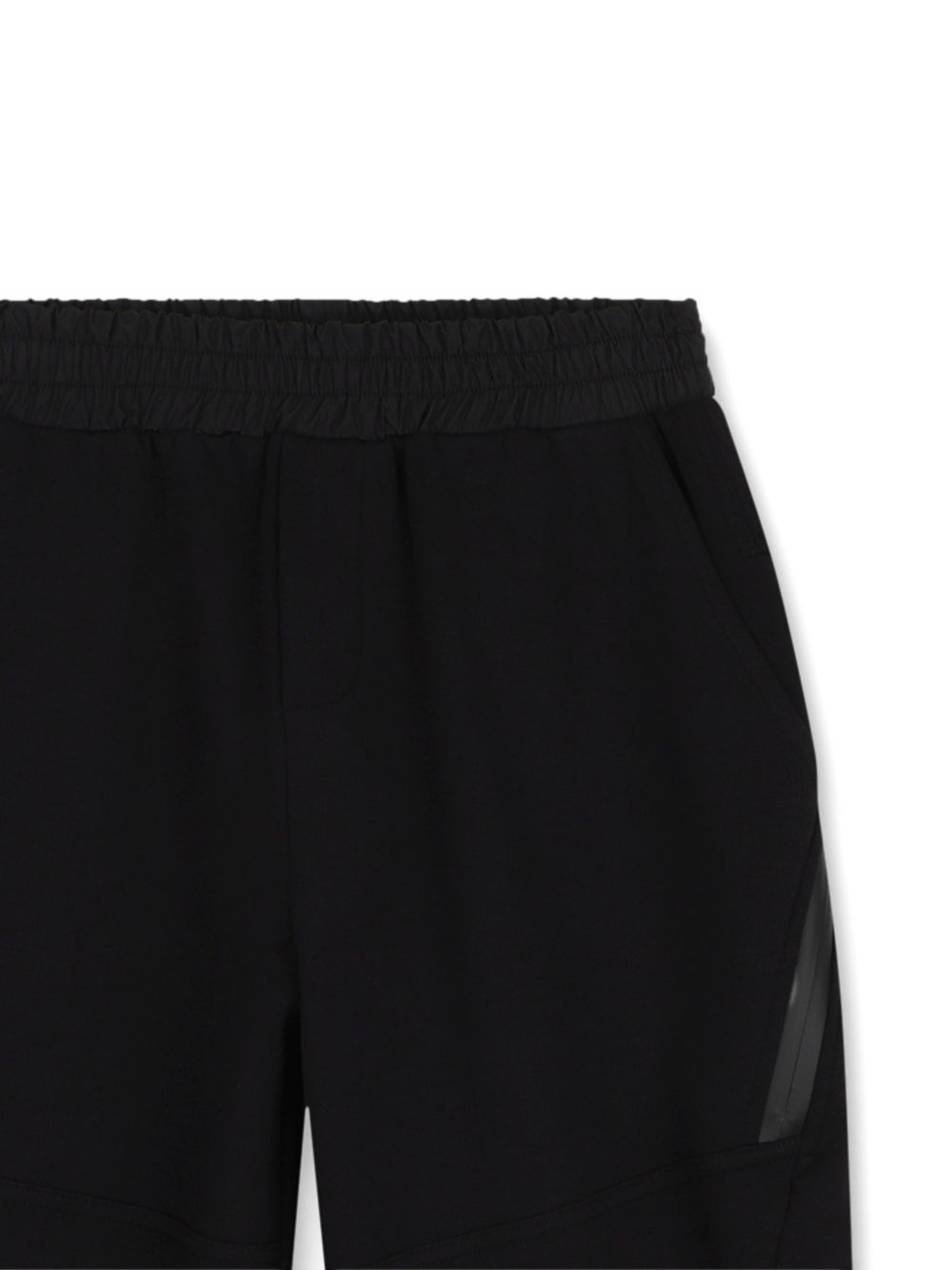 Pantaloni sportivi per bambino Karl Lagerfeld Kids neri con stampa Z31385 09B KARL LAGERFELD KIDS 