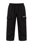 Cargo per bambino Karl Lagerfeld Kids neri con stampa logo Z31387 09B KARL LAGERFELD KIDS 