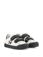 Sneakers in pelle per bambino Karl Lagerfeld Kids bianche con strappo Z31411 M41 KARL LAGERFELD KIDS 