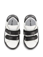 Sneakers in pelle per bambino Karl Lagerfeld Kids bianche con strappo Z31411 M41 KARL LAGERFELD KIDS 