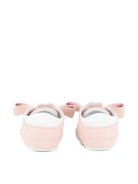 Scarpe primi passi per neonata Karl Lagerfeld Kids rosa con applicazione Choupette Z31412 46M KARL LAGERFELD KIDS 