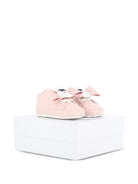 Scarpe primi passi per neonata Karl Lagerfeld Kids rosa con applicazione Choupette Z31412 46M KARL LAGERFELD KIDS 