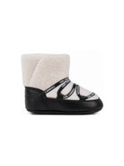 Stivali per neonato Karl Lagerfel Kids neri con fodera in shearling Z31413 09B KARL LAGERFELD KIDS 