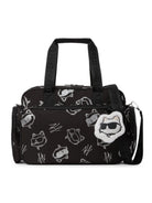 Borsa fasciatoio per neonati Karl Lagerfeld Kids nera con stampa Choupette Z31414 09B KARL LAGERFELD KIDS 