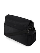 Borsa fasciatoio per neonati Karl Lagerfeld Kids nera con logo con strass sul davanti Z31415 09B KARL LAGERFELD KIDS 