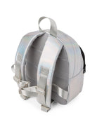 Zaino per bambina Karl Lagerfeld Kids argentato con stampa Choupette sul davanti Z31420 111 KARL LAGERFELD KIDS 