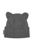 Berretto per bambina Karl Lagerfeld Kids grigio con perle sintetiche e dettaglio orecchie Z31423 A19 KARL LAGERFELD KIDS 