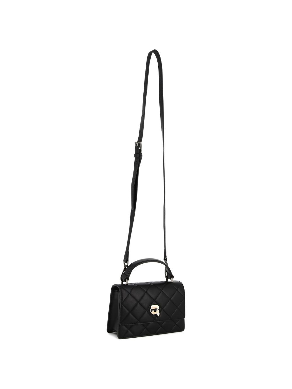 Borsa per bambina Karl Lagerfeld Kids nera con design trapuntato Z31433 09B KARL LAGERFELD KIDS 