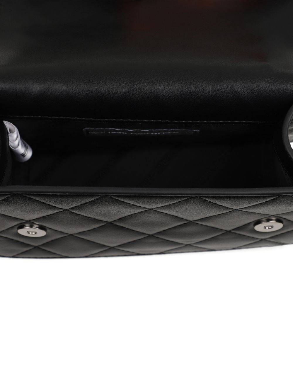 Borsa per bambina Karl Lagerfeld Kids nera con design trapuntato Z31433 09B KARL LAGERFELD KIDS 