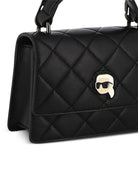 Borsa per bambina Karl Lagerfeld Kids nera con design trapuntato Z31433 09B KARL LAGERFELD KIDS 
