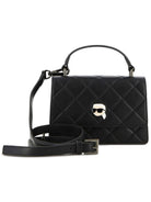 Borsa per bambina Karl Lagerfeld Kids nera con design trapuntato Z31433 09B KARL LAGERFELD KIDS 