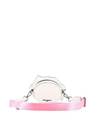 Borsa a spalla per bambina Karl Lagerfel Kids rosa a forma di Choupette Z31436 10P KARL LAGERFELD KIDS 