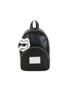 Zaino per bambini Karl Lagerfeld Kids nero con ciondolo con Choupette Z31440 09B KARL LAGERFELD KIDS 
