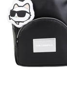 Zaino per bambini Karl Lagerfeld Kids nero con ciondolo con Choupette Z31440 09B KARL LAGERFELD KIDS 