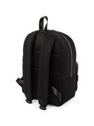 Zaino per bambini Karl Lagerfeld Kids nero con stampa grafica Z31445 09B KARL LAGERFELD KIDS 