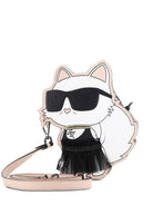 Borsa per bambina Karl Lagerfeld Kids rosa con motivo Choupette Z31457 471 KARL LAGERFELD KIDS 