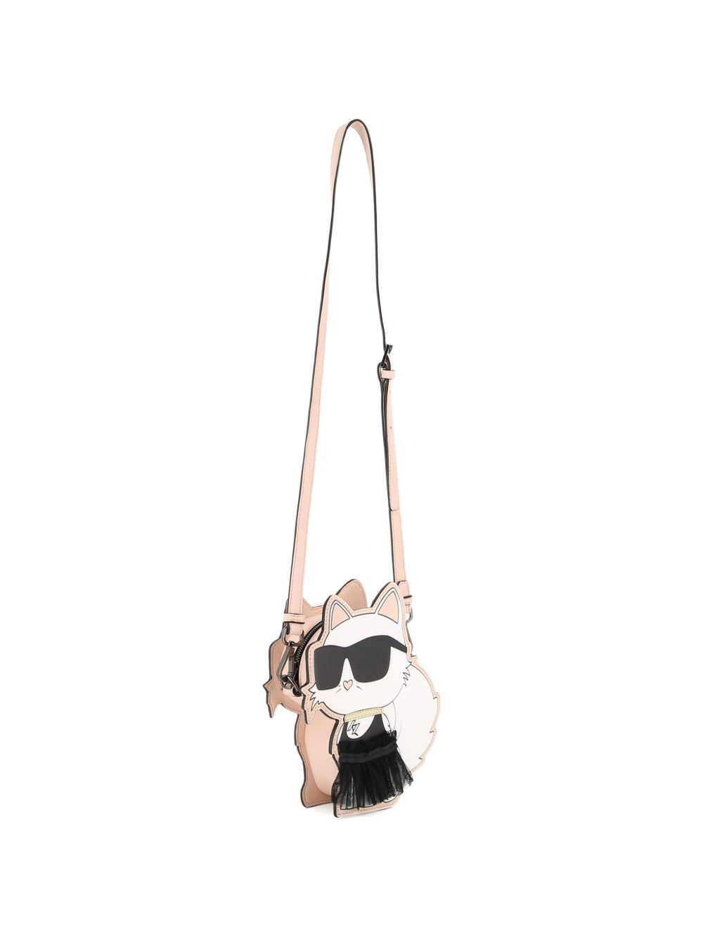 Borsa per bambina Karl Lagerfeld Kids rosa con motivo Choupette Z31457 471 KARL LAGERFELD KIDS 