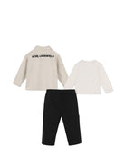 Set tre pezzi per neonato Karl Lagerfeld Kids multicolore con stampa Ikon Karl Z31484 M41 KARL LAGERFELD KIDS 