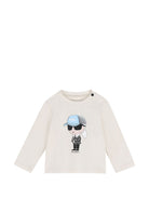 Set tre pezzi per neonato Karl Lagerfeld Kids multicolore con stampa Ikon Karl Z31484 M41 KARL LAGERFELD KIDS 