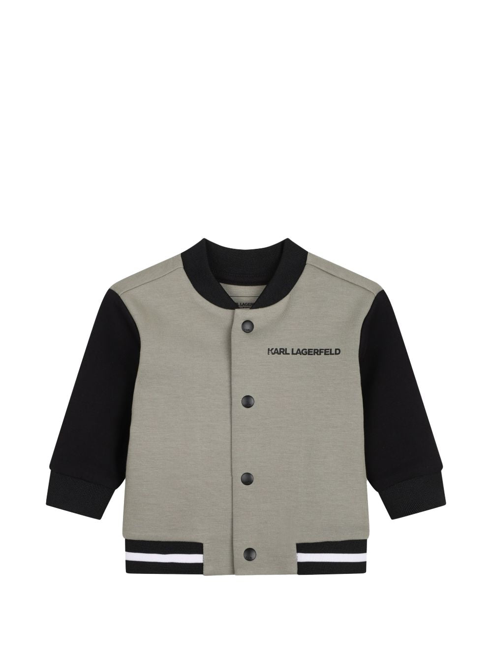 Set tre pezzi per neonato Karl Lagerfeld Kids multicolore con stampa con logo sul davanti Z31492 U60 KARL LAGERFELD KIDS 