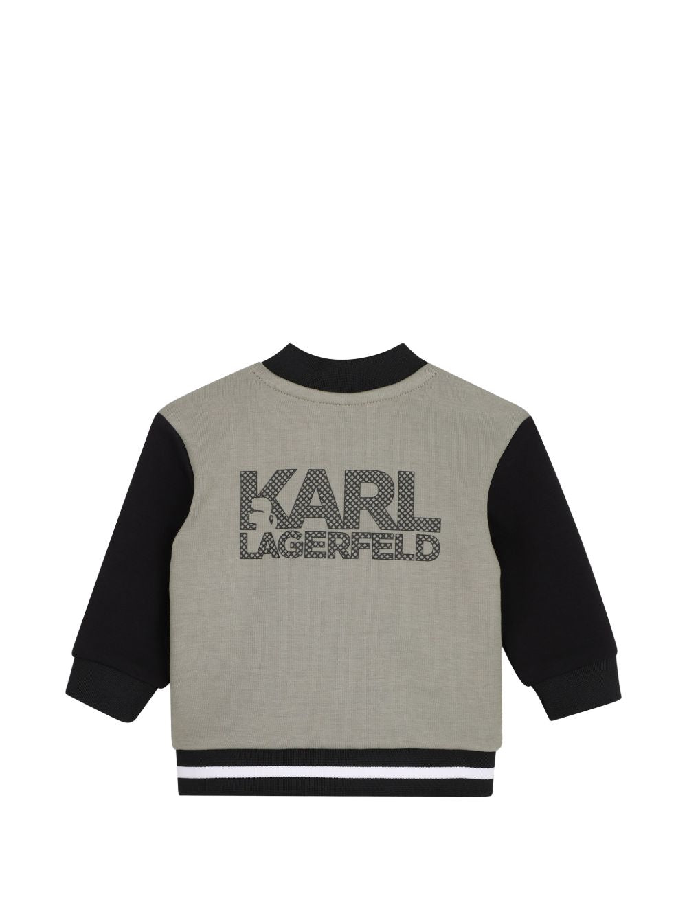 Set tre pezzi per neonato Karl Lagerfeld Kids multicolore con stampa con logo sul davanti Z31492 U60 KARL LAGERFELD KIDS 