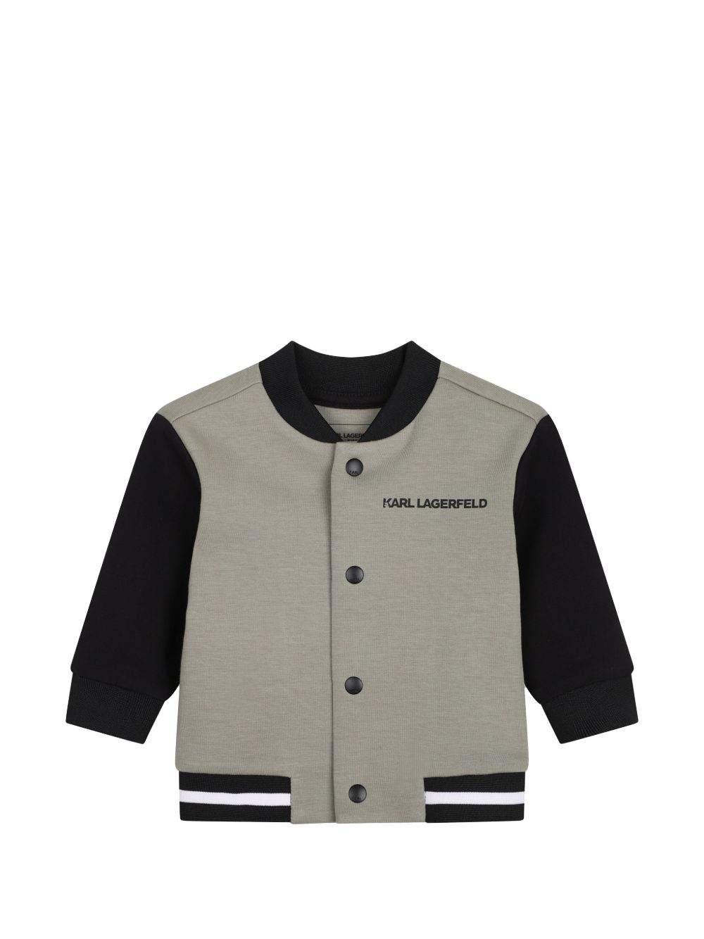 Set tre pezzi per neonato Karl Lagerfeld Kids multicolore con stampa con logo sul davanti Z31492 U60 KARL LAGERFELD KIDS 