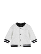 Set tre pezzi per neonato Karl Lagerfeld Kids multicolore con trama trapuntata Z31496 M60 KARL LAGERFELD KIDS 
