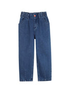 Jeans per bambina Kenzo Kids in denim con vita elasticizzata K61904 Z25 KENZO KIDS 