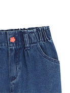 Jeans per bambina Kenzo Kids in denim con vita elasticizzata K61904 Z25 KENZO KIDS 