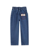Jeans per bambina Kenzo Kids in denim con vita elasticizzata K61904 Z25 KENZO KIDS 