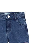 Jeans per bambino Kenzo Kids in denim con ricamo sulle gambe K61917 Z25 KENZO KIDS 