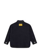 Camicia per bambino Kenzo Kids in denim con applicazione K61938 Z35 KENZO KIDS 