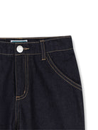 Jeans per bambino Kenzo Kids in denim con tasche a contrasto K61951 Z35 KENZO KIDS 