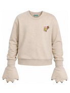 Felpa per bambino Kenzo Kids beige con stampa grafica K61958 230 KENZO KIDS 