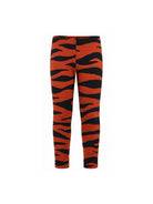 Leggings per bambina Kenzo Kids arancione e nero con stampa animalier K61964 Q50 KENZO KIDS 