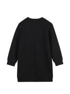 Abito per bambina Kenzo Kids nero con stampa grafica Boke Flower K62010 09B KENZO KIDS 