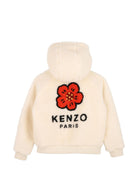 Bomber per bambino Kenzo Kids beige con applicazione Boke Flower K62015 21G KENZO KIDS 