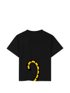 T-shirt per bambino Kenzo Kids nera con motivo Tiger K62033 09B KENZO KIDS 