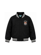 Felpa per bambino Kenzo Kids nero con stampa logo sul davanti K62036 09B KENZO KIDS 