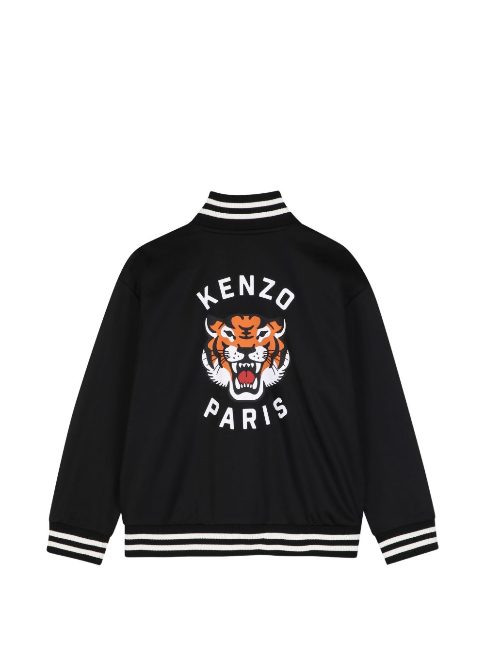 Felpa per bambino Kenzo Kids nero con stampa logo sul davanti K62036 09B KENZO KIDS 