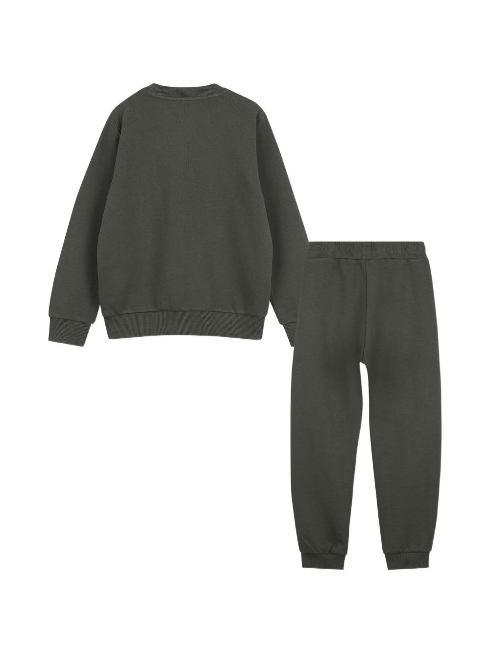Tuta sportiva per bambino Kenzo Kids grigia con logo ricamato K62039 64Q KENZO KIDS 