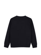 Tuta sportiva per bambino Kenzo Kids nera con logo stampato sul davanti K62039 845 KENZO KIDS 