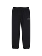 Pantaloni sportivi per bambino Kenzo Kids neri con logo applicato sul davanti K62042 09B KENZO KIDS 