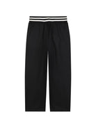 Pantaloni sportivi per bambino Kenzo Kids neri con stampa Tiger K62044 09B KENZO KIDS 