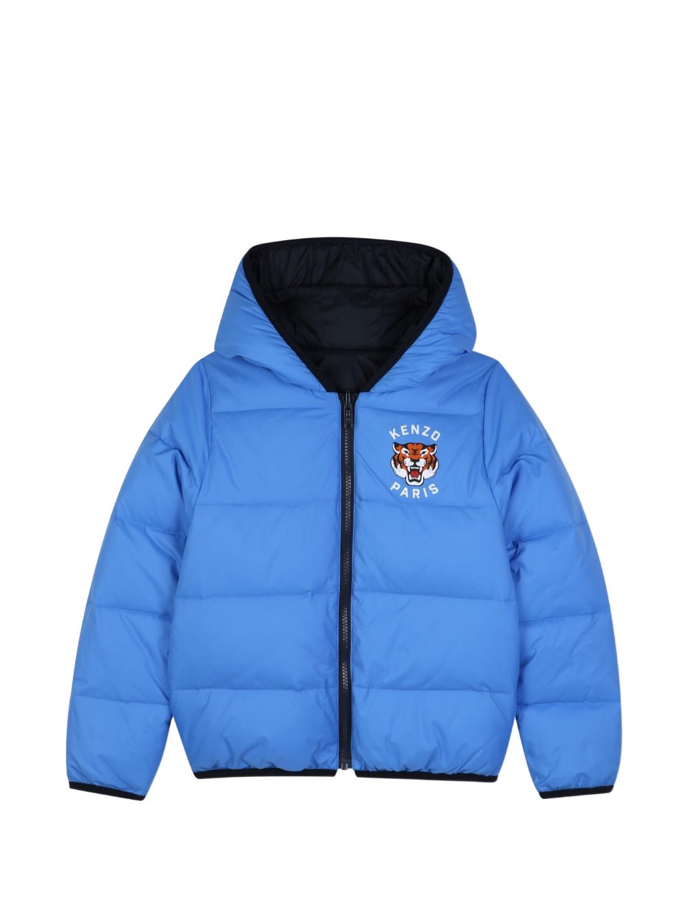 Giubbino per bambino Kenzo Kids nero con design reversibile K62047 845 KENZO KIDS 