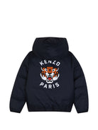 Giubbino per bambino Kenzo Kids nero con design reversibile K62047 845 KENZO KIDS 