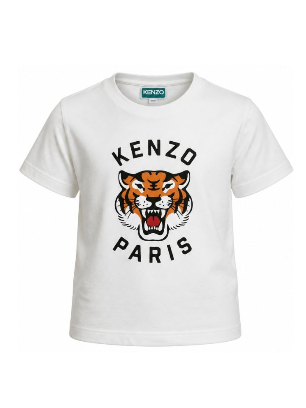 T-shirt per bambino Kenzo Kids bianca con stampa grafica K62051 117 KENZO KIDS 