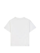 T-shirt per bambino Kenzo Kids bianca con stampa grafica K62051 117 KENZO KIDS 