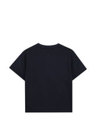 T-shirt girocollo per bambino Kenzo Kids blu con motivo Tiger Head K62051 845 KENZO KIDS 