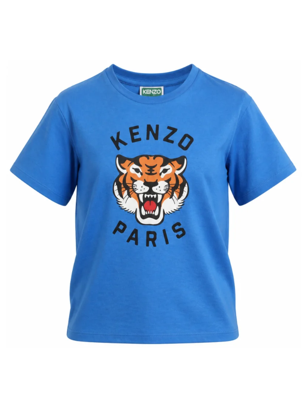 T-shirt per bambino Kenzo Kids azzurra con stampa logo sul davanti K62051 86J KENZO KIDS 